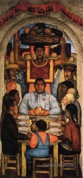 Diego Rivera œuvres - Notre pain Diego Rivera